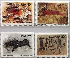 RSA SÜDAFRIKA SOUTH AFRICA 1987 706-09 Felsenzeichnungen Cave Paintings MNH