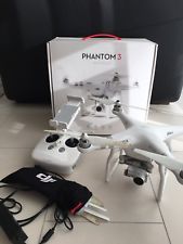 DJI Phantom III Advanced Quadrocopter mit 1080P HD Kamera -  Weiß