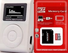 32GB Mini Mp3 Player mit LCD Display plus 32GB TF Karte Speicherkarte Micro SD