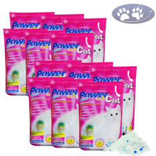 12 x 5 l = 60L POWER CAT MAGIC SILIKAT KATZENSTREU POWERCAT STREU FOREVER CLEAN