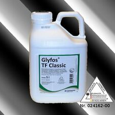 5L Glyfos Classic TF Glyfosat Roundup Unkrautvernichter Zulassung Nr. 024162-00