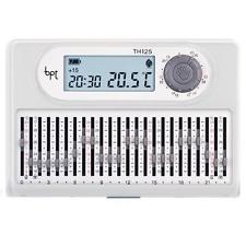 BPT TH125BB - BPT TH125BB CRONOTERMOSTATO DIGITALE GIORNALIERO PARETE BIANCO 3X1