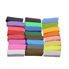 Mixed Colour 24 Soft Oven Bake Polymer Clay Modelling Moulding Block Art Design