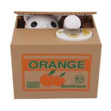 Tirelire Banque Chat Blanc Pière Épargner de l'Argent Cadeaux pour Enfants