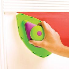 7pc Point & Paint Pad Pro Set Tray Roller Painting Corner Edge Decorating Sponge