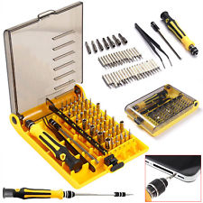 45pc in 1 Precision Hex Torx Mini Star Screwdriver Bit Set Phone Repair Tool Kit