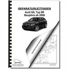 Audi Q5, Typ 8R (08>) Karosserie Montagearbeiten Innen - Reparaturanleitung