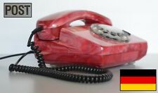 ☎ POST Wählscheiben Telefon FeTAp791-1 marmoriert von 1983 Hagenuk Kiel ☎ Retro 