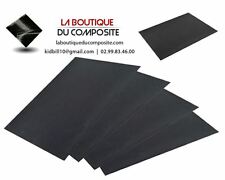Lot de 4 FEUILLES D'ABRASIF A L'EAU haut de gamme, grain 1000, 1500, 2000, 2500.
