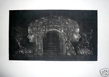 Hiroshi ASADA gravure signée numérotée art abstrait abstraction