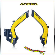 PROTEZIONE TELAIO ACERBIS X-GRIP HUSQVARNA FC - TC 2019 COLORE BLU GIALLO