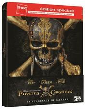 Pirates des caraibes vengeance salazar 3D/2D Blu-ray Steelbook FNAC 