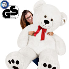 Grand Nounours Géant Ours En Peluche Ourson Xxl Teddy Bear - Blanc