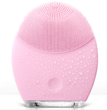 Luna Foreo Brosse nettoyante visage masseur anti-âge Silicone Pores Électrique