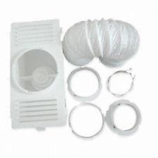 Universal Tumble Dryer Condenser Air Vent Kit White Indoor Box Hose Pipe Adapter