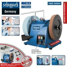 Scheppach Nass-Schleifsystem Tiger 3000VS Nassschleifmaschine mit Zubehör 250mm