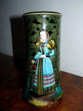 Superbe très très rare Pichet Barbotine Limoges Léon SAZERAT (1831-1891)