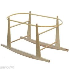 Support Couffin à Bascule en Bois Naturel Eco