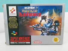 OVP+Anleitung Probotector Alien Rebels Super Nintendo Snes BOX Original Cib box