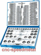 Metrisch + Zoll kombiniert 110teilig Gewindeschneider Gewindeschneidersatz 00145