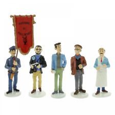 Set de figurines Tintin Moulinsart Série 8 collection Carte de voeux 1972 (2018)