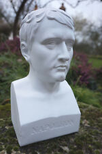 RE0282 GRANDE FIGURINE  STATUETTE REPRODUCTION  BUSTE  NAPOLEON STYLE MARBRE 