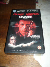 ASSASSINS Stallone VHS FR French PAL RARE unsealed no DVD great 