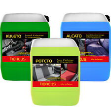 Tornador Reiniger-SET Alcantara Textil Polster Kunststoff Leder 3x 5 Liter 