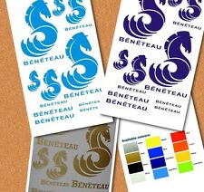 BENETEAU PLAN STICKERS POUR BATEAU (a Choisir la Couleur) PROMOTION NÖEL