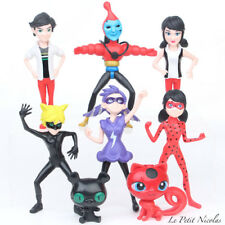 Miraculous, les aventures de Ladybug et Chat Noir lot de 8 figurines Marinette