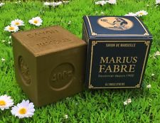 Savon de Marseille 400gr pure huile d'olive Marius Fabre