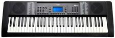 CLAVIER PIANO NUMERIQUE ELECTRIQUE SYNTHETISEUR PRO 61 TOUCHES 128 SONS NOIR