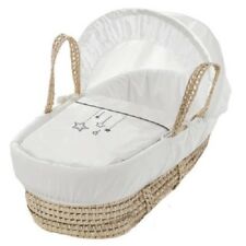 Couffin Rembourré avec Garniture, Matelas, Couverture - Motif Etoiles