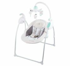 Balancelle connectée Lionelo Robin  beige à 12 kg Moustiquaire + Port USB