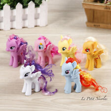 My Little Pony Les amies, c'est magique lot de 6 figurines Rarity Fluttershy