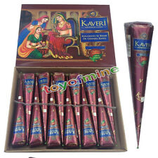 1x Natural Herbal Henna Cônes kit de tatouage temporaire Body Art