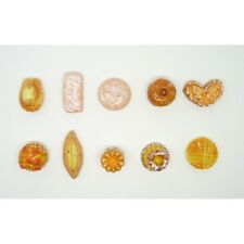 Série complète de 10 fèves Petits gâteaux de nos régions 2018