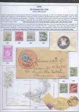 Telecommunications (Lot 17) Malta Telegraphs (including GV £5 unissued) (3 scan)