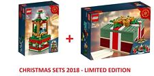 LEGO® Doppelpack 40292 Weihnachtsgeschenk + 40293 Weihnachtskarussell  NEU / OVP