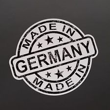Made in Germany Auto Aufkleber Barcode Shocker Sticker Tuning JDM Oldschool Dub