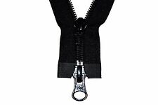 YKK Reißverschluss 2 Wege teilbar 5mm schwarz 75 cm kunststoffspirale