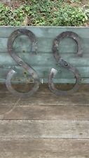 1 pair'S' shape, tie bar, wall plates