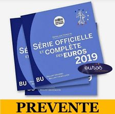 Série officielle et complète des euros 2019 - Set BU FRANCE 2019