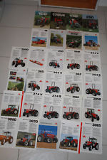 MASSEY FERGUSON  tracteurs lot de 27 Prospectus original brochure traktor  