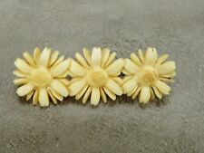 JOLIE BROCHE ancienne à décor de FLEURS.