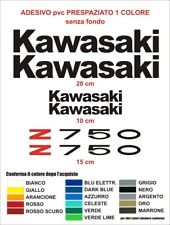 Kit Adesivi Kawasaki z750 z 750 coppia carena serbatoio decals stickers pvc