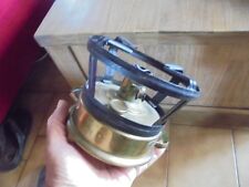 Ancien Réchaud de la Maison "Lampe Pigeon" Laiton et Fer