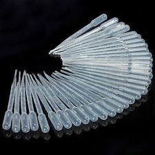 Chaude 3 ml Pipettes en plastique stérile Eye Pipette de transfert de liquide MB