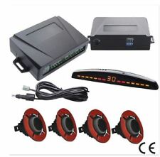 KIT 4 SENSORI NERO DI PARCHEGGIO CON REGOLAZIONE DI SENSIBILITA' PER AUTO