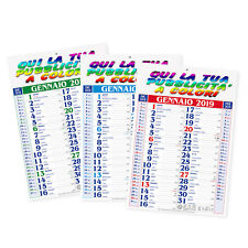 2019 CALENDARIO PUBBLICITARIO OLANDESE - PERSONALIZZABILE con STAMPA A COLORI